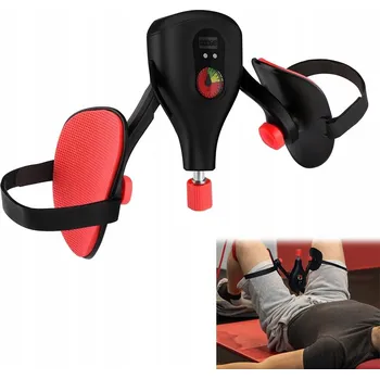 POSILOVAČ SVALŮ PÁNEVNÍHO DNA, STEHEN, HÝŽDÍ A KEGELOVÝCH SVALŮ - VELKÝ ODPOR AŽ 35 kg, LCD DISPLEJ