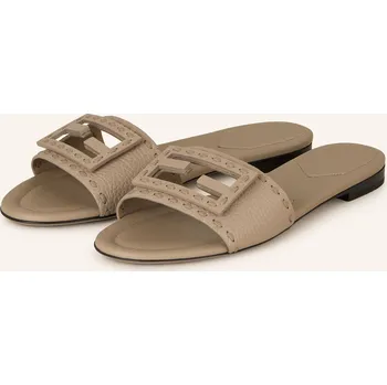 Dámská obuv Fendi Dámské Pantofle, světle hnědá, 39