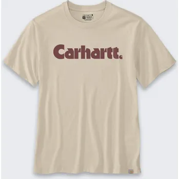 Pánská móda Carhartt Tričko Relaxed Fit SS Logo Graphic OAT