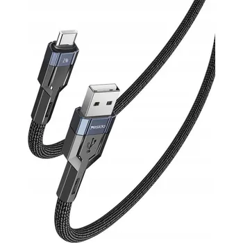 Datový kabel Kabel Yesido USB - USB typ C 1,2 m černý