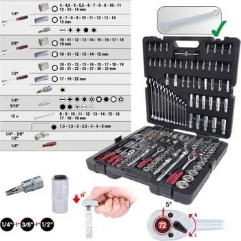 Auto-moto Sada nástrčných klíčů KS TOOLS 918.0216