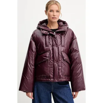 Pánská větrovka Bunda Patrizia Pepe 2O0183.A650 burgundské 83X, vel. 34