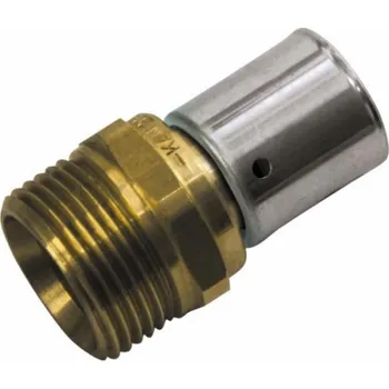 rozdělovač topení KAN-therm Spojka 32x3 G1 1/4 s vnějším závitem - K-900006