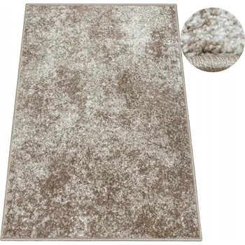 Koberec KOBEREC DO OBÝVACÍHO POKOJE LOFT LESKLÝ JAKO MRAMOR BÉŽOVÝ ŠEDÝ MIRA 80x100 cm