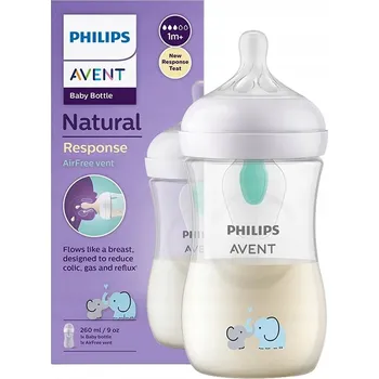 Kojenecká láhev Philips Avent Natural Response AirFree 2 lahvičky 60 Ml 1 měsíc+ SCY673/01