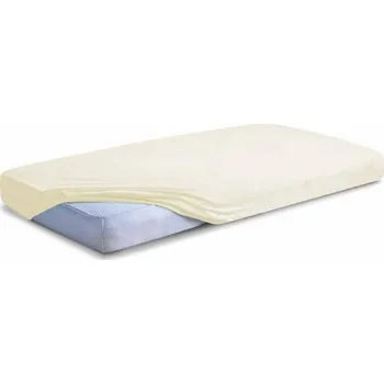 Prostěradlo Multitex vé napínací prostěradlo 140 x 200 froté s gumičkou CLASSIC 02