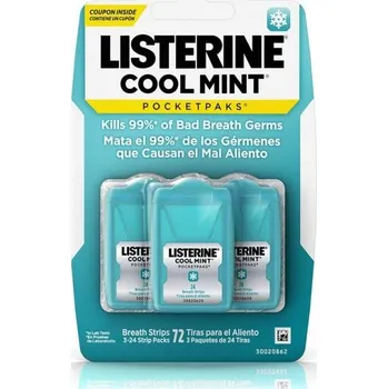 Žvýkačka Listerine PocketPaks Cool Mint 3x 24 plátků