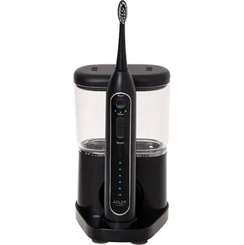 Elektrický zubní kartáček Elektrický sonický zubní kartáček 2v1 Ústní sprcha Sada 2 hlavice + Pouzdro