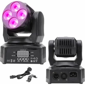 Světelný efekt LIGHT4ME NN 408 WASH 4x8W RGBW mini LED pohyblivá hlava