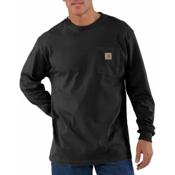 Carhartt Tričko Carhartt Heavyweight s kapsami, velikost L/S, černé