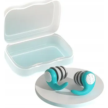 Špunt do uší Špunty do uší Belantro silikonové oranžové na spaní a plavání