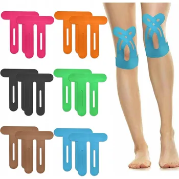 Kineziologická tejpovací páska 6 barev 25×22 cm