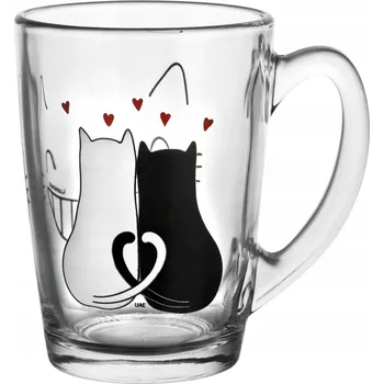 Hrnek Luminarc New Morning Černá Kočka sklo 320 ml