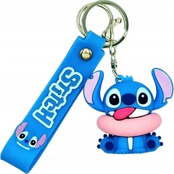 Přívěsek Na Klíče na klíče přívěsek silikonová figurka Stitche v kolečku