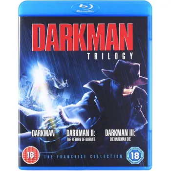 Blu-ray film Darkman Trilogy Blu Ray (Człowiek ciemności / Człowiek ciemności II: Durant powraca / Człowiek Blu-ray trilogie Darkman