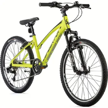 Dětské kolo Kolo LEADER FOX SPIDER GIRL 24 24" ŽLUTÁ 2023 rám 14"