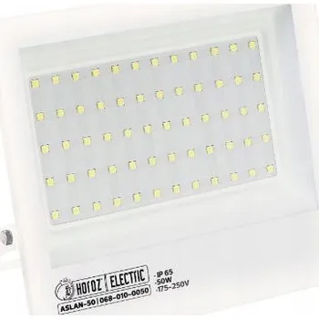 LED reflektor 100W ASLAN-100 8000 lm IP65 Šedý 4000K pro venkovní použití