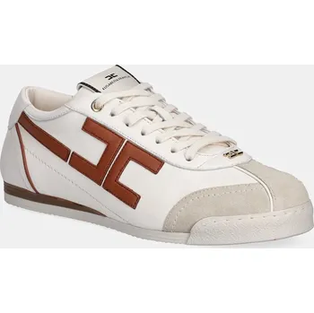 Dámské tenisky Kožené tenisky Elisabetta Franchi SA82G56E2.EL3 béžová 01X, EUR 36