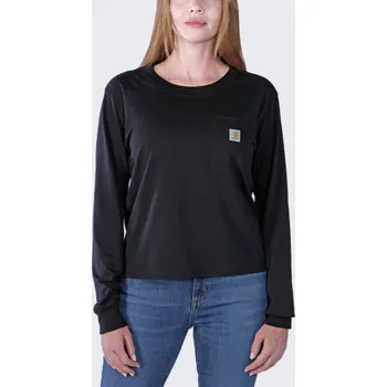 Pánské tričko Nuuroo Světle černé tričko s dlouhým rukávem Carhartt