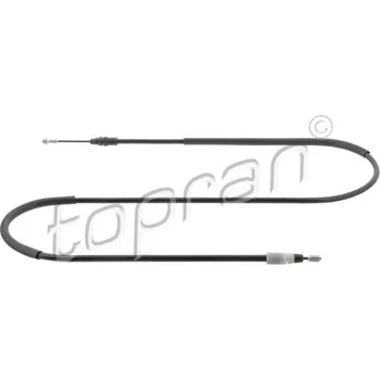 Lanko parkovací brzdy Tažné lanko, parkovací brzda TOPRAN 702 460