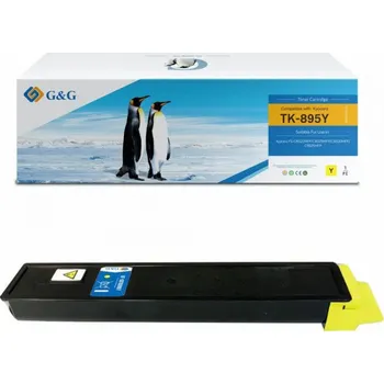 G&G Toner kompatibilní s pro Kyocera TK895Y, NT-CKTK895Y, žlutý, 6000 ks