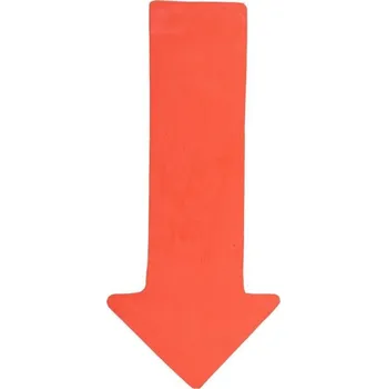 Značení hranice hřiště Merco Arrow značka na podlahu oranžová