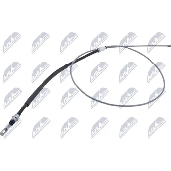 Lanko parkovací brzdy Tažné lanko, parkovací brzda NTY HLR-CT-004