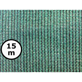 Příslušenství pro plot Stínící úplet, zastínění 90 %, výška 125 cm, zelený, 15 m