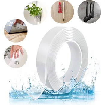 Oboustranná lepicí páska Smart 1,05 mm x 3 m průhledná balicí