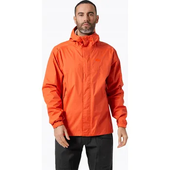 Pánská větrovka Nepromokavá bunda Helly Hansen Loke Jacket - oranžová S
