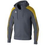 Bunda s kapucí Erima Evo Star Hooded Jacket 1032402-slategreygelb Velikost XL
