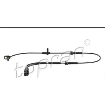 Brzdový systém Snímač, počet otáček kol TOPRAN 623 009