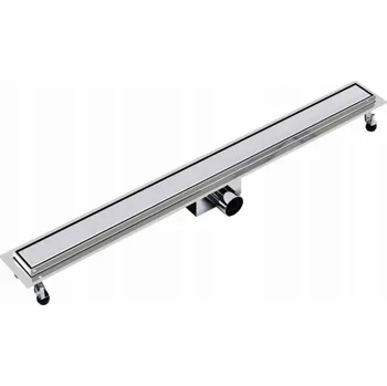 Odvodňovací žlab SpiroFlex 700 liniový sprchový žlab AQUA STEEL LA s leštěným roštem SZGM (S)