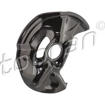 Brzdový systém Ochranný plech proti rozstřikování, brzdový kotouč TOPRAN 409 504