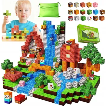 ostatní stavebnice STAVEBNICE Krychlové hračka pro děti SET 100 KOSTEK