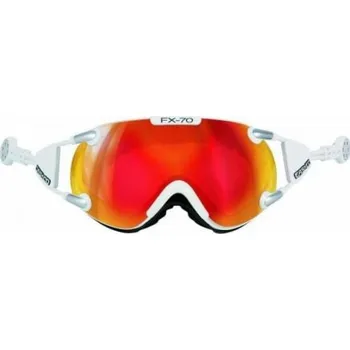 Casco Lyžařské brýle FX-70 Carbonic, bílo-oranžové, velikost L