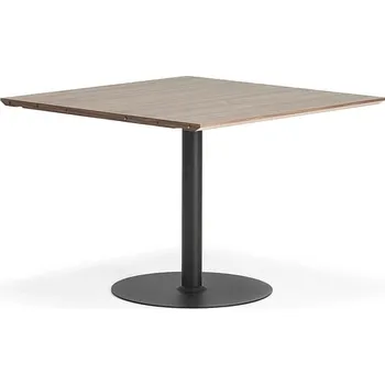 Jednací stůl Stůl METRIC, rozšiřující díl, 1000X1000x720 mm, černá/ořech