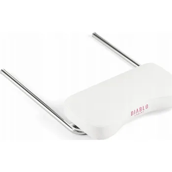 Herní příslušenství Diablo Chairs Podnožka pro herní židli Diablo X-Ray 2.0, růžová a bílá