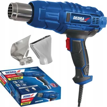 Horkovzdušná pistole Horkovzdušná Pistole Dedra DED7976 2000 W 230 V 600 °C