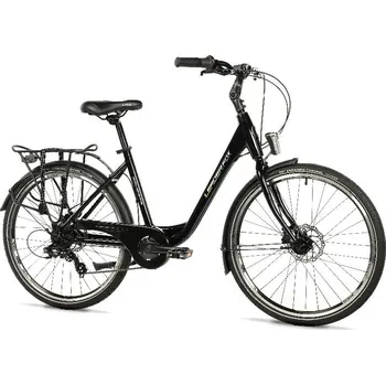 Městské kolo Kolo LEADER FOX DOMESTA 26 DÁMSKÁ 26" ČERNÁ 2025 rám 19"