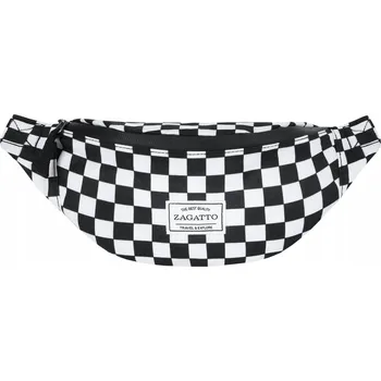 Ledvinka Dámská/pánská ledvinka sportovní šachovnice prostorná ledvinka ZAGATTO