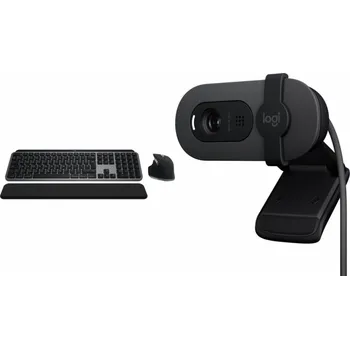 Logitech Klávesnice + myš MX Keys S Combo pro Mac (920-012845) + Brio 100 (960-001585)
