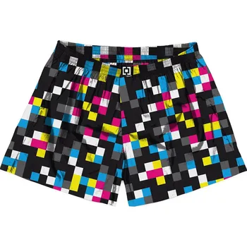 Pánské spodní prádlo Trenýrky Manny - cmyk check velikost S