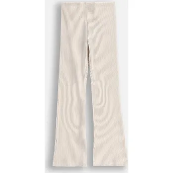 Dívčí legíny Dívčí legíny Ecru Dětské kalhoty Zvonové nohavice 152 Coccodrillo ZC5