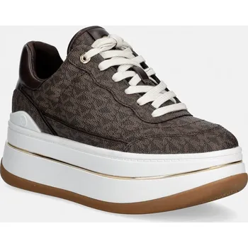 Dámská móda Tenisky MICHAEL Michael Kors Hayes Lace Up 43S5HYFS2B.200 hnědá 89X, EUR 39