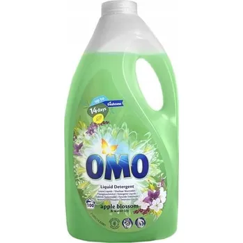 Prací gel Omo apple blossom univerzální gel na praní 100 praní/ 5l