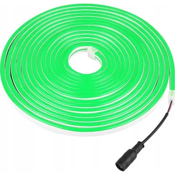 LED páska LED Neon Flex diodový pásek 2835, 12V, 5m zelený