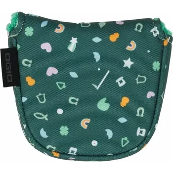 Golf OGIO Mo Lucky headcover na putter, mallet, zelený