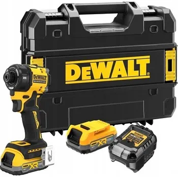 DeWALT DCF870E2T Aku. rázový utahovák 1/4" 18V 56 Nm XR 2x1,7Ah