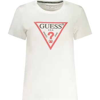Dámské tričko Guess Jeans W1YI1BI3Z14 Dámské tričko bílé 2XL